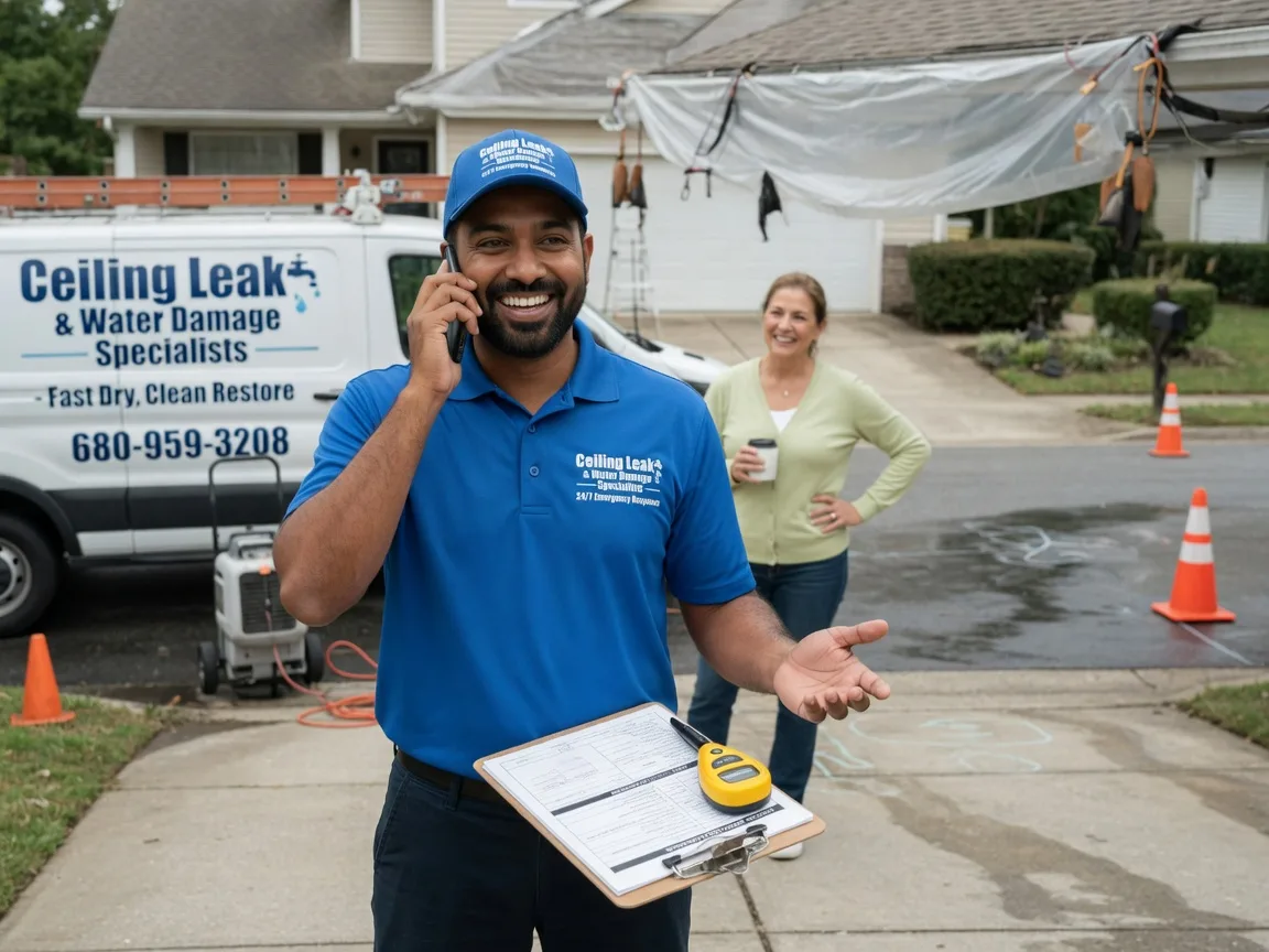 Ceiling Leak Cleanup Cullen, VA FAQs